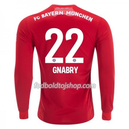 FC Bayern München Serge Gnabry 22 Hjemmebanetrøje 2019-20 L/S